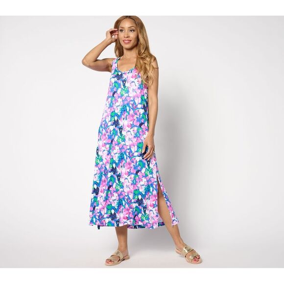 Tommy Bahama Dresses & Skirts - Tommy Bahama Women's Dress Sz M Relax Printed Lounge Pink A642642